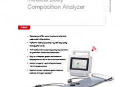 Electronic body composition analyzer - 525 - seca - bio-impedancemetry /  with digital display / portable